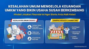 Kesalahan Umum Mengelola Keuangan UMKM yang Bikin Usaha Susah Berkembang