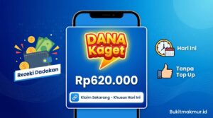 Klaim Link DANA Kaget Rp620.000 Khusus Hari Ini, Rezeki Dadakan Tanpa Harus Top Up