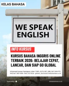 Kursus Bahasa Inggris Online Terbaru 2026: Panduan Lengkap