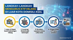 Langkah-langkah Mengurus KTP Hilang di Luar Kota Domisili Asal