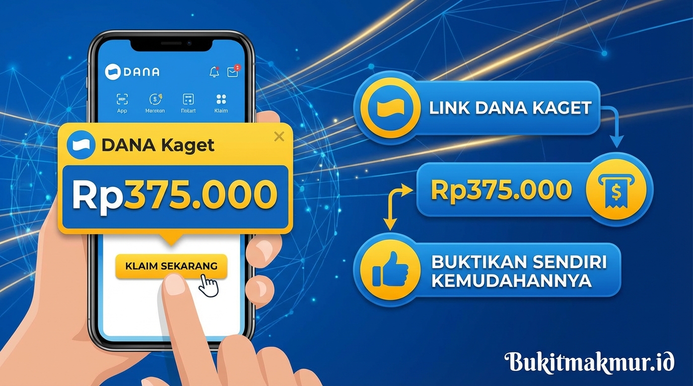 Link DANA Kaget Rp375.000 Menunggu Diklaim, Buktikan Sendiri Kemudahan Fiturnya