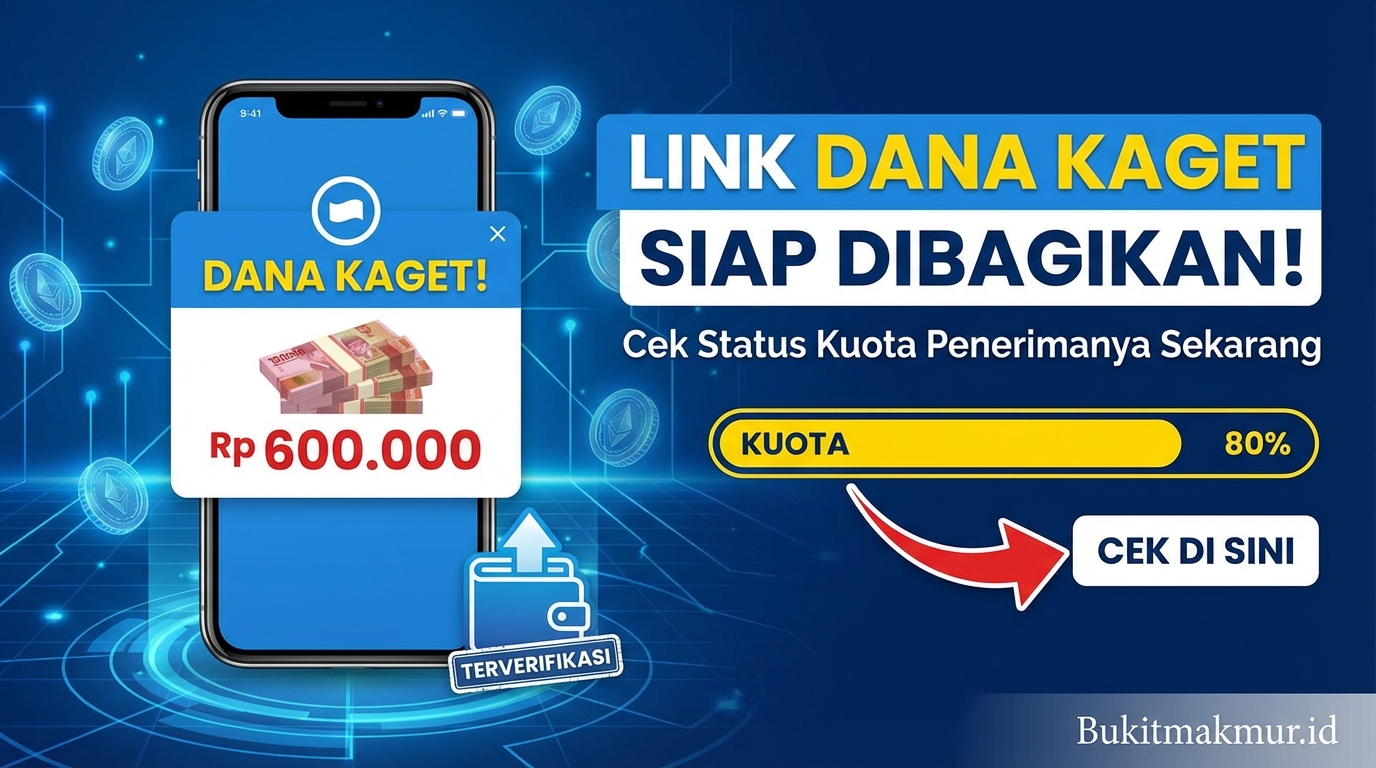 Link DANA Kaget Rp600.000 Siap Dibagikan, Cek Status Kuota Penerimanya Sekarang