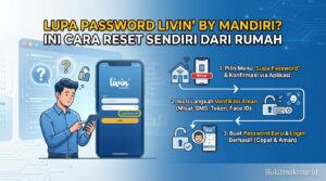 Lupa Password Livin' by Mandiri? Ini Cara Reset Sendiri dari Rumah