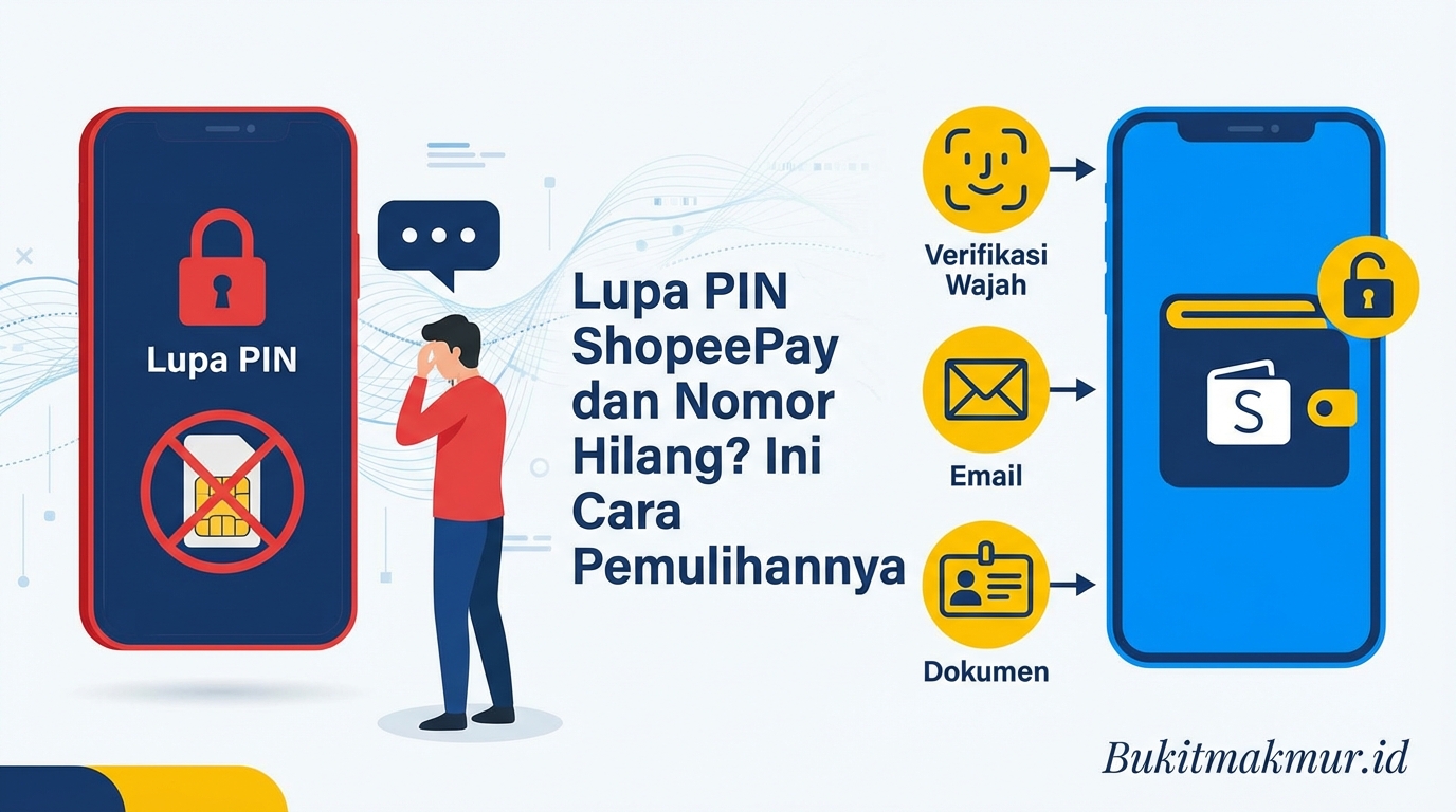 Lupa PIN ShopeePay dan Nomor Hilang? Ini Cara Pemulihannya