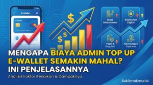 Mengapa Biaya Admin Top Up E-Wallet Semakin Mahal? Ini Penjelasannya