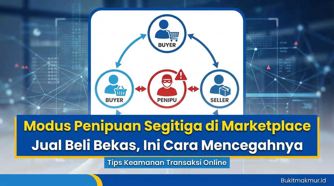 Modus Penipuan Segitiga di Marketplace Jual Beli Bekas, Ini Cara Mencegahnya