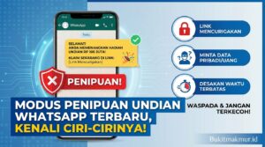 Modus Penipuan Undian Berhadiah di WhatsApp Terbaru, Kenali Ciri-cirinya!