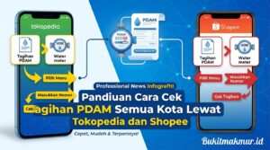 Panduan Cara Cek Tagihan PDAM Semua Kota Lewat Tokopedia dan Shopee