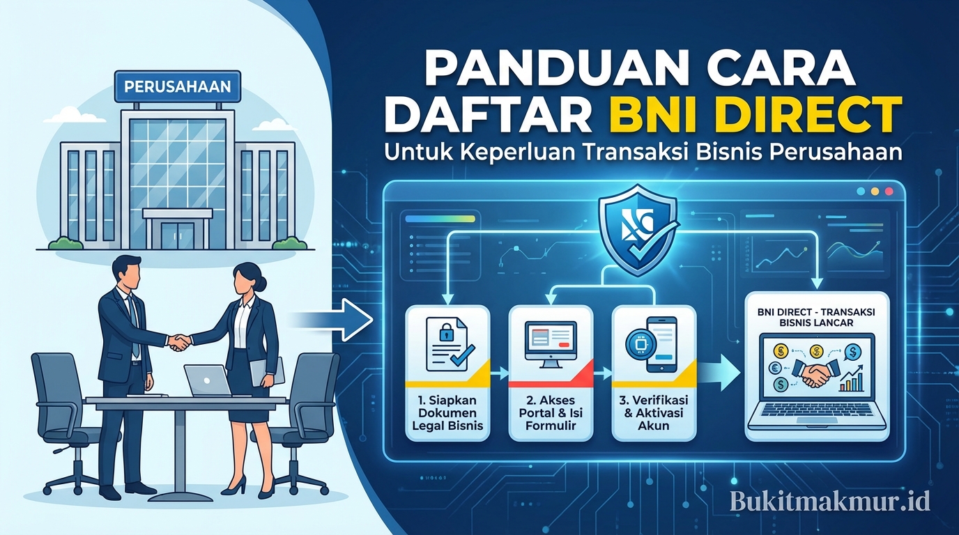 Panduan Cara Daftar BNI Direct untuk Keperluan Transaksi Bisnis Perusahaan