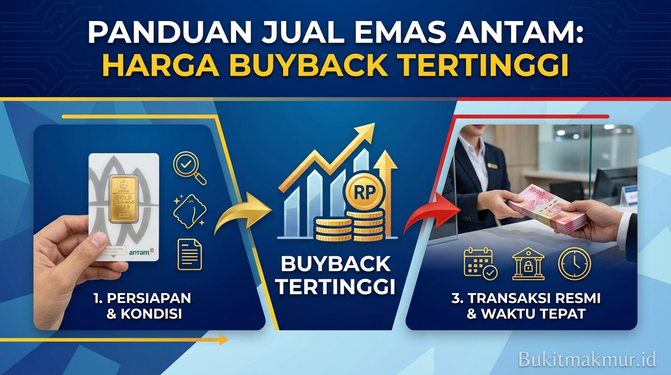 Panduan Cara Jual Emas Antam Agar Mendapatkan Harga Buyback Tertinggi