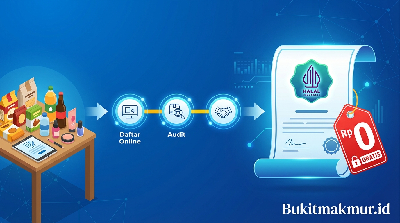 Panduan Cara Mendapatkan Sertifikat Halal MUI Gratis untuk Produk UMKM