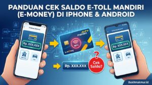 Panduan Cek Saldo E-Toll Mandiri (e-Money) di iPhone dan Android