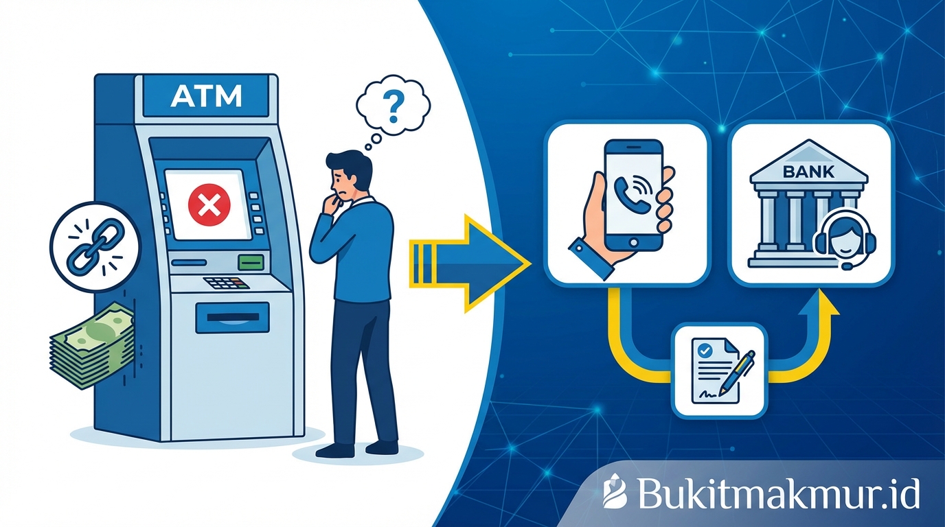 Panduan Komplain ke Bank Jika Uang Ditarik Tapi Tidak Keluar dari Mesin ATM