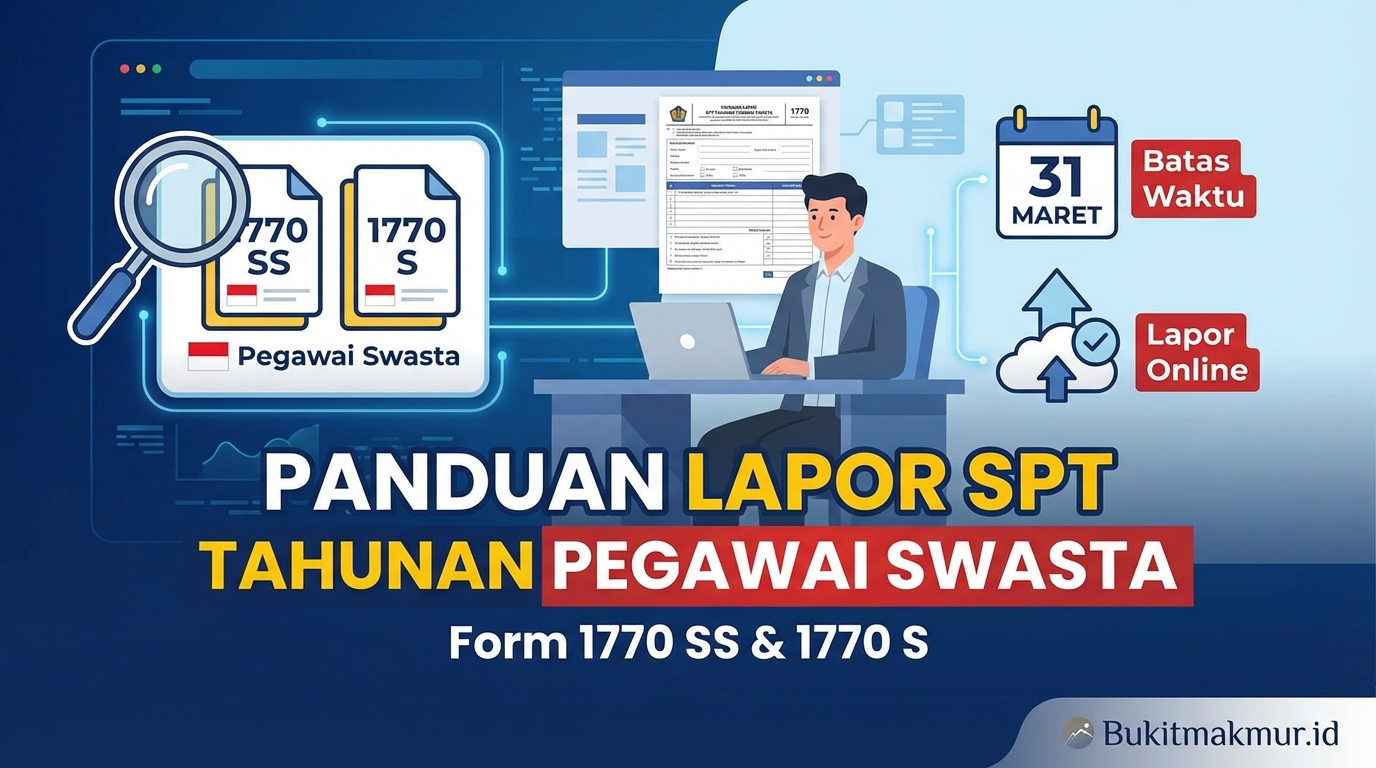 Panduan Lapor SPT Tahunan Pegawai Swasta Form 1770 SS dan 1770 S