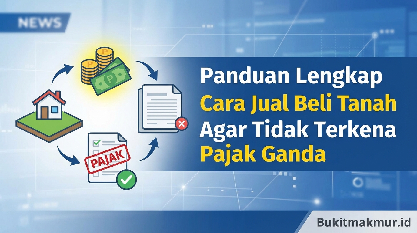 Panduan Lengkap Cara Jual Beli Tanah Agar Tidak Terkena Pajak Ganda