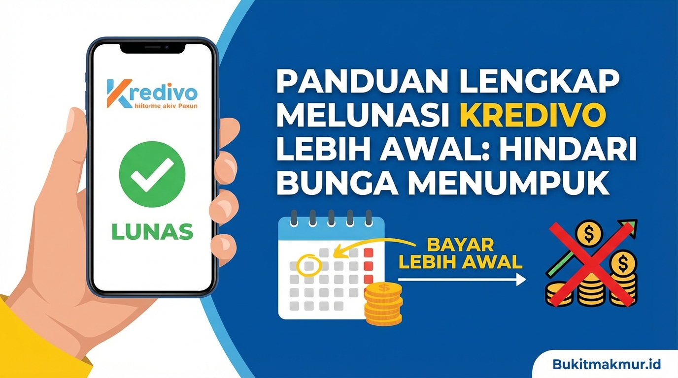 Panduan Lengkap Melunasi Kredivo Lebih Awal Agar Bunga Tidak Menumpuk