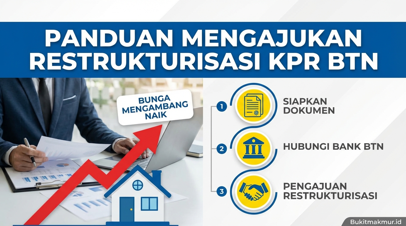 Panduan Mengajukan Restrukturisasi KPR BTN Saat Bunga Mengambang Naik