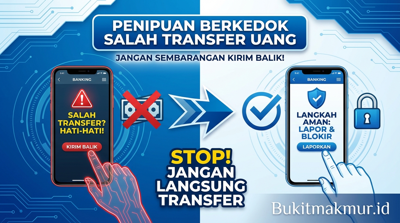 Penipuan Berkedok Salah Transfer Uang, Jangan Sembarangan Kirim Balik!