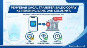 Penyebab Gagal Transfer Saldo GoPay ke Rekening Bank dan Solusinya