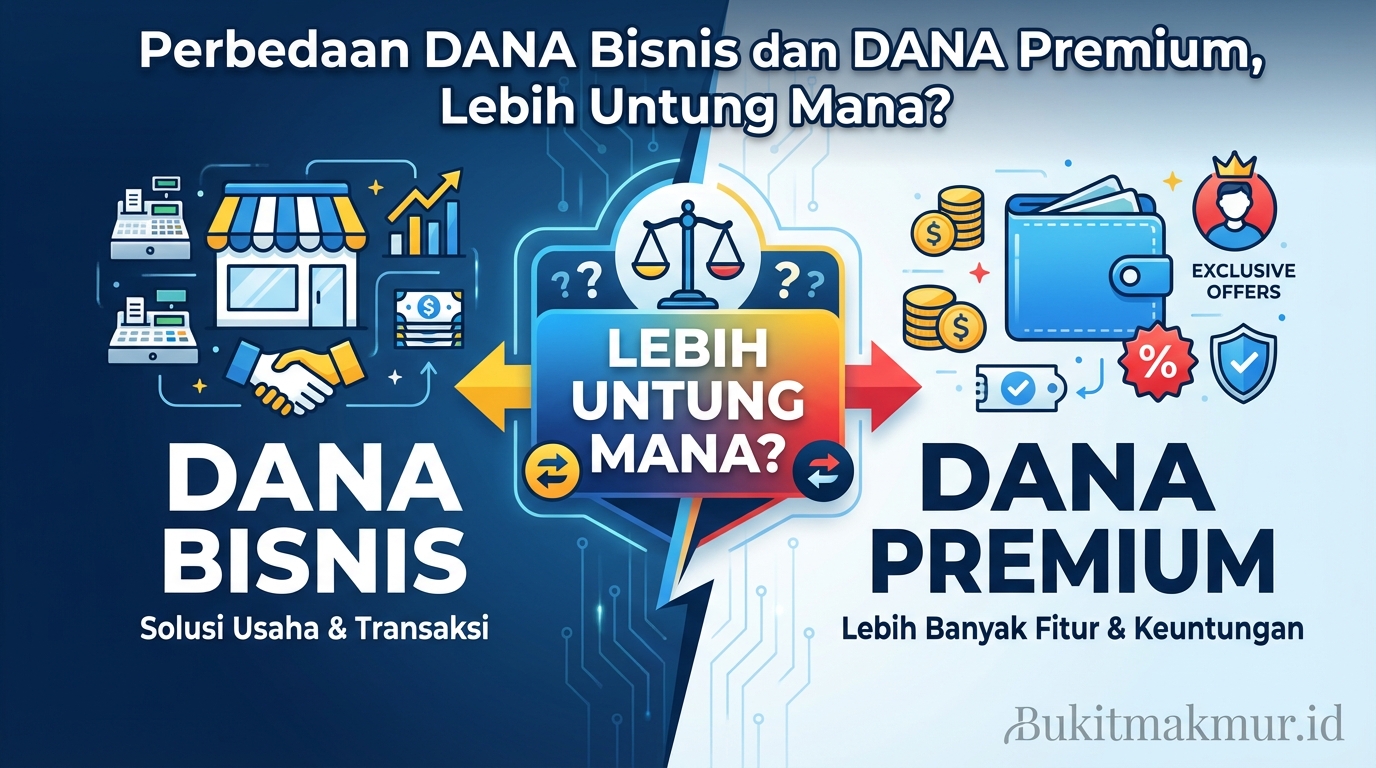 Perbedaan DANA Bisnis dan DANA Premium, Lebih Untung Mana?