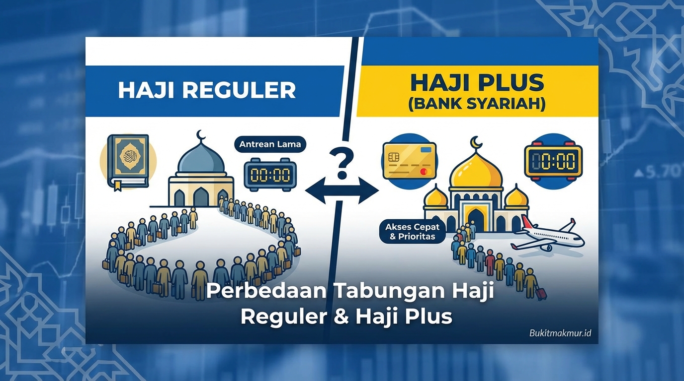Perbedaan Tabungan Haji Reguler dan Tabungan Haji Plus Bank Syariah