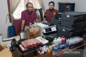 Produksi Uang Palsu Rp 100 Ribu Terbongkar di Hotel Bogor