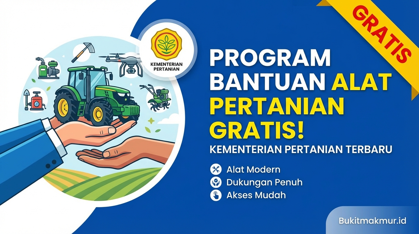 Program Bantuan Alat Pertanian Gratis dari Kementerian Pertanian Terbaru!