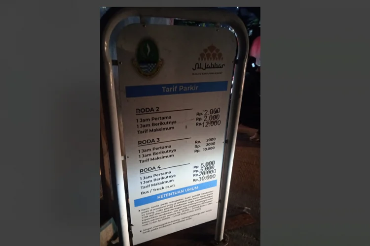 Pungli Tarif Parkir Masjid Al-Jabbar Bandung - Saber Pungli Tangani Kasus 2026