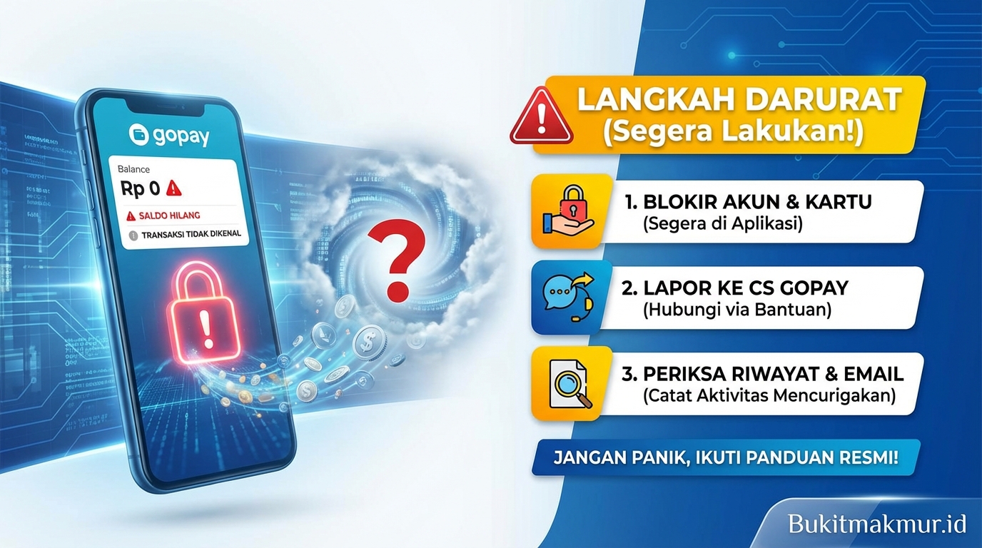 Saldo GoPay Hilang Tanpa Transaksi? Lakukan Langkah Darurat Ini