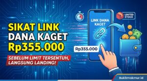 Sikat Link DANA Kaget Rp355.000 Sebelum Limit Tersentuh, Langsung Landing!