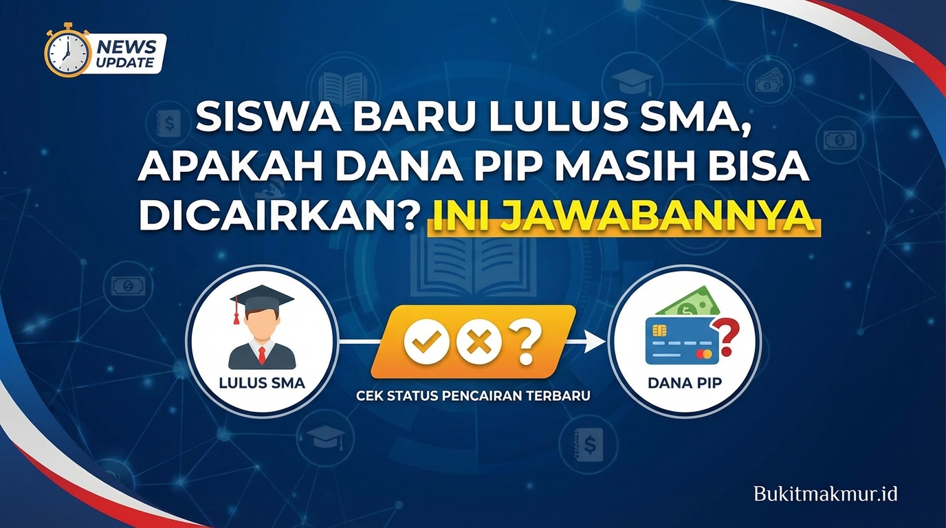 Siswa Baru Lulus SMA, Apakah Dana PIP Masih Bisa Dicairkan? Ini Jawabannya