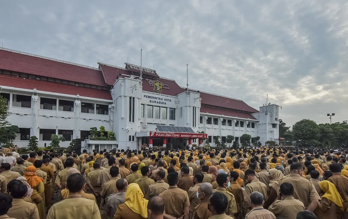 Skema WFA Surabaya Jadi Andalan Sambil Menunggu Kebijakan Presiden