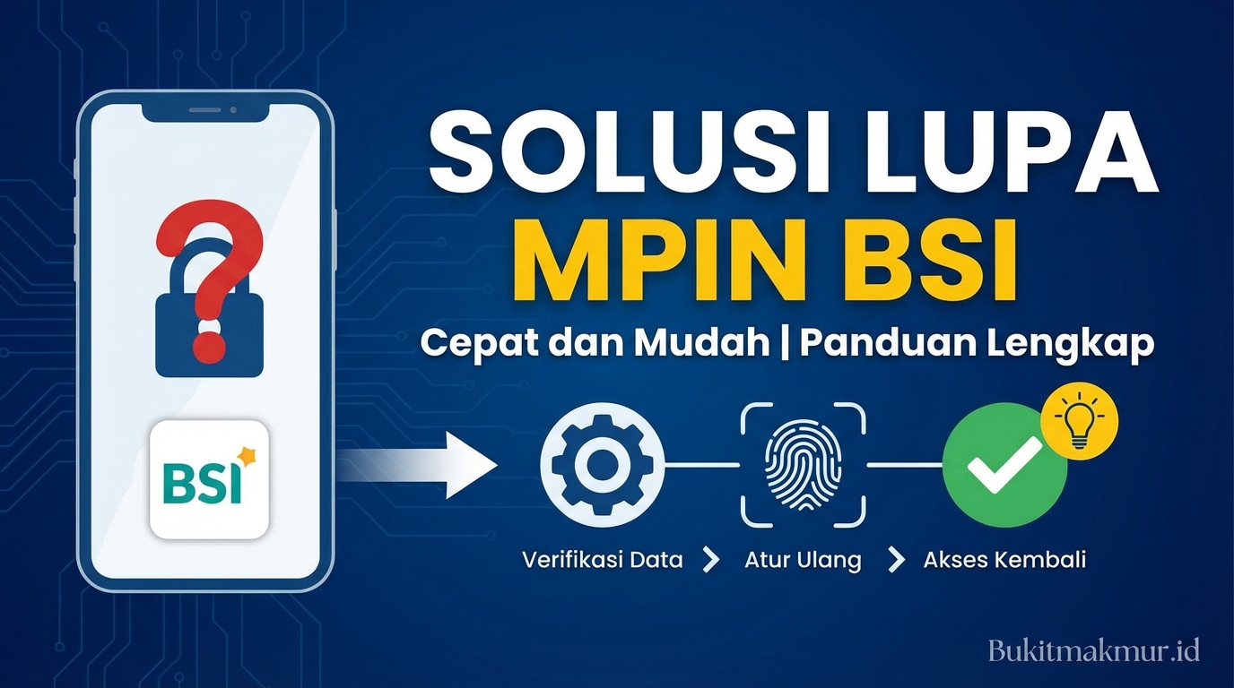 Solusi Lupa MPIN Bank Syariah Indonesia (BSI) Cepat dan Mudah
