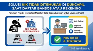 Solusi NIK Tidak Ditemukan di Dukcapil Saat Daftar Bansos atau Rekening