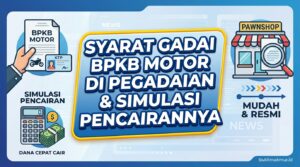 Syarat Gadai BPKB Motor di Pegadaian dan Simulasi Pencairannya
