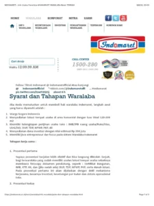 Syarat melamar kerja di Indomaret Terbaru 2026