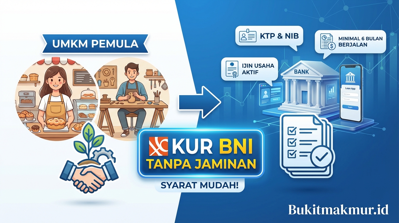 Syarat Mengajukan Pinjaman KUR BNI Tanpa Jaminan untuk UMKM Pemula