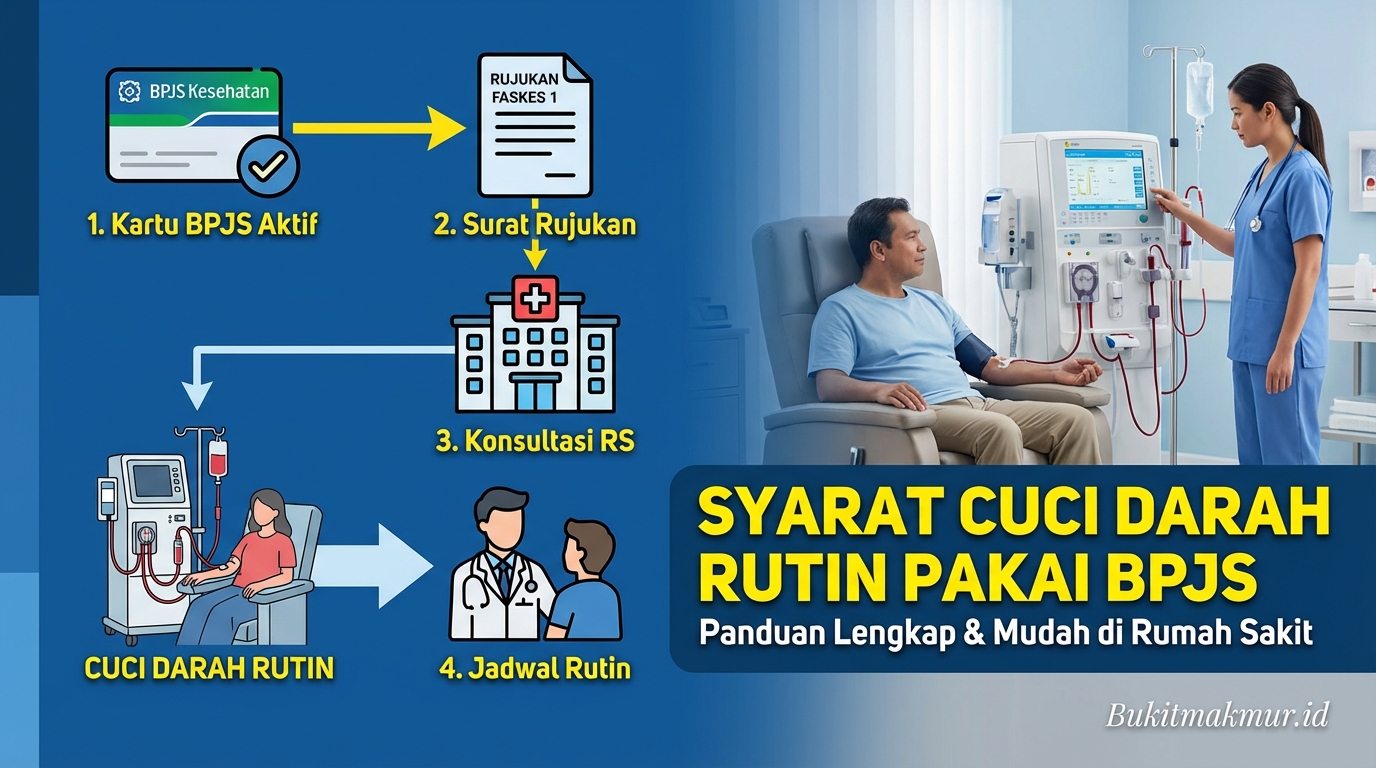 Syarat Menggunakan BPJS untuk Cuci Darah Rutin di Rumah Sakit