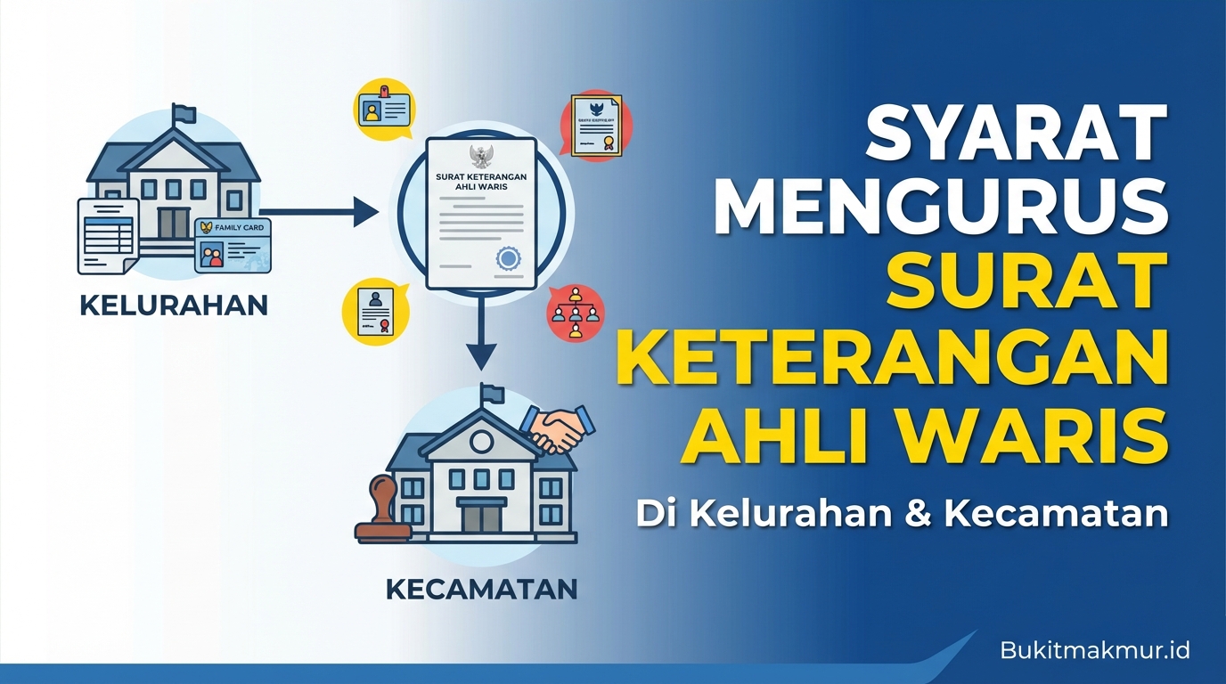 Syarat Mengurus Surat Keterangan Ahli Waris di Kelurahan dan Kecamatan