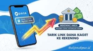 Tarik Link DANA Kaget Rp230.000 ke Rekening Anda, Proses Cepat Hitungan Menit