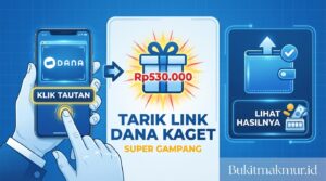 Tarik Link DANA Kaget Rp530.000 Super Gampang, Klik Tautannya dan Lihat Hasilnya