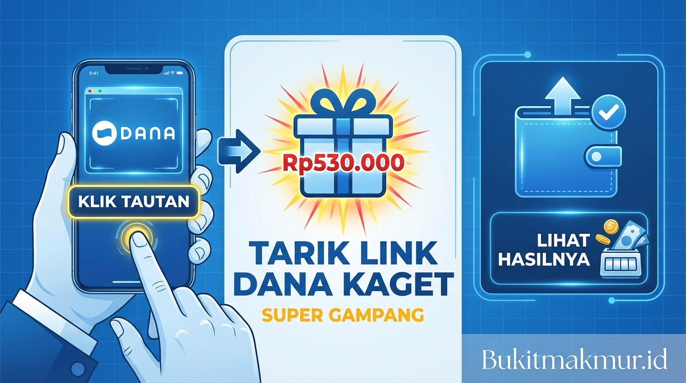 Tarik Link DANA Kaget Rp530.000 Super Gampang, Klik Tautannya dan Lihat Hasilnya