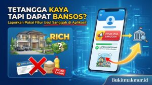 Tetangga Kaya Tapi Dapat Bansos? Laporkan Pakai Fitur Usul Sanggah di Aplikasi!