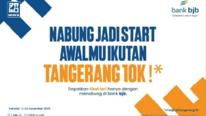 The Ultimate 10K Series: Cara Dapat Tiket Lari bank bjb