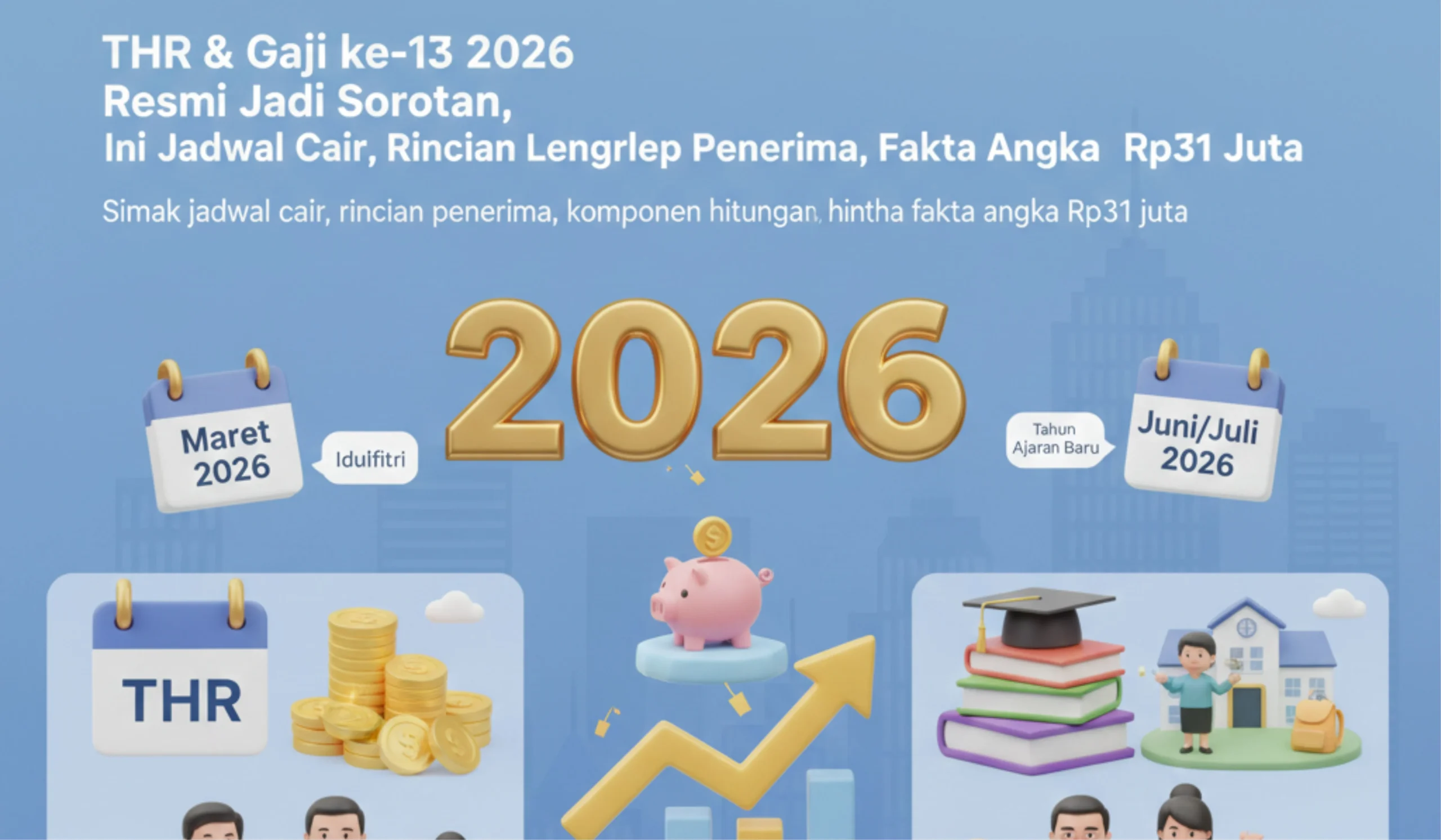 THR dan Gaji ke-13 PPPK 2026 Cair 100% - Jadwal & Rincian Nominal Lengkap
