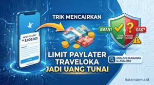 Trik Mencairkan Limit Paylater Traveloka Jadi Uang Tunai (Aman Gak?)