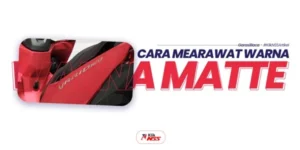 Cara poles cat motor doff agar tidak rusak dan tetap awet