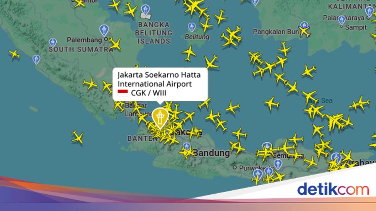 Cuaca Buruk Bandara Soekarno-Hatta Memicu Penyesuaian Penerbangan