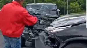 Fortuner Tabrak Mobil Parkir di Gading Serpong, Begini Faktanya
