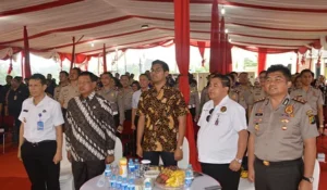 Halal Bihalal Polres Dharmasraya dengan Insan Pers Perkuat Sinergi